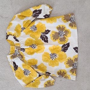 Osh Kosh B'gosh Girls Flower Shirt Size 4